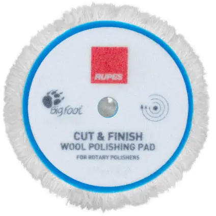 Rupes 180 Mm (Lh19E) Cut-And-Finish Wool Rotary Pad 1