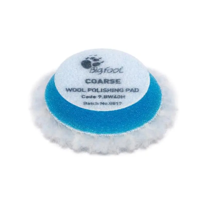 Rupes 45Mm Blue Wool Coarse-Cut Polishing Pad 1