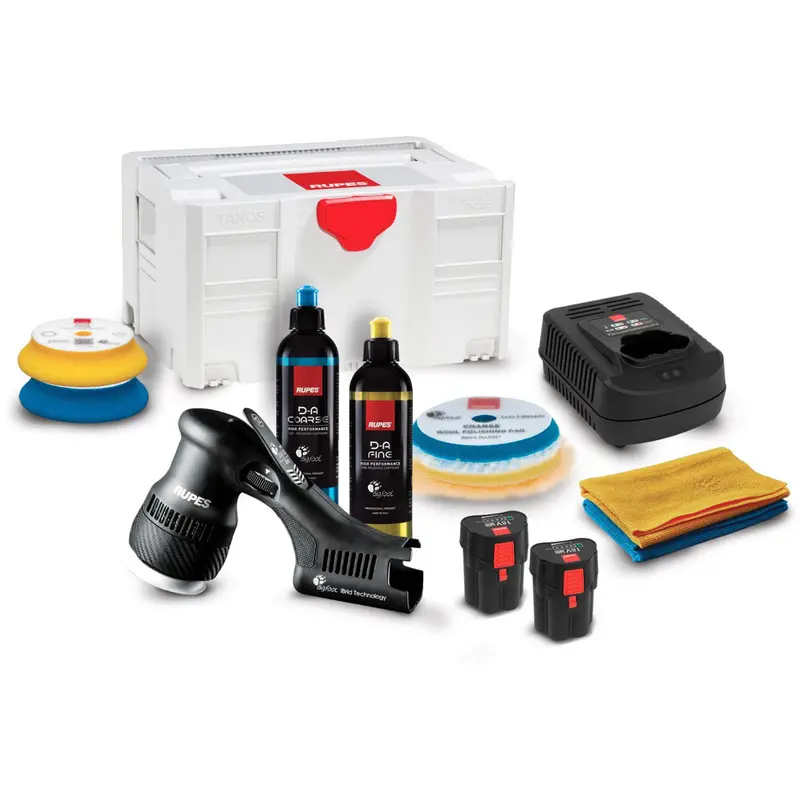 Rupes Bigfoot Hlr75 Mini Ibrid Polisher – Beta Kit Bundle 1