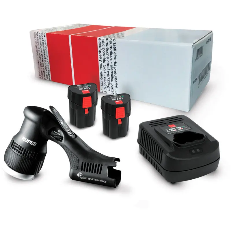 Rupes Bigfoot Hlr75 Mini Ibrid Polisher – Standard Kit Bundle 1