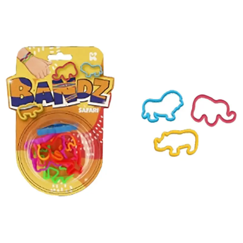 Safari Animal–Inspired Elastic Bands 1