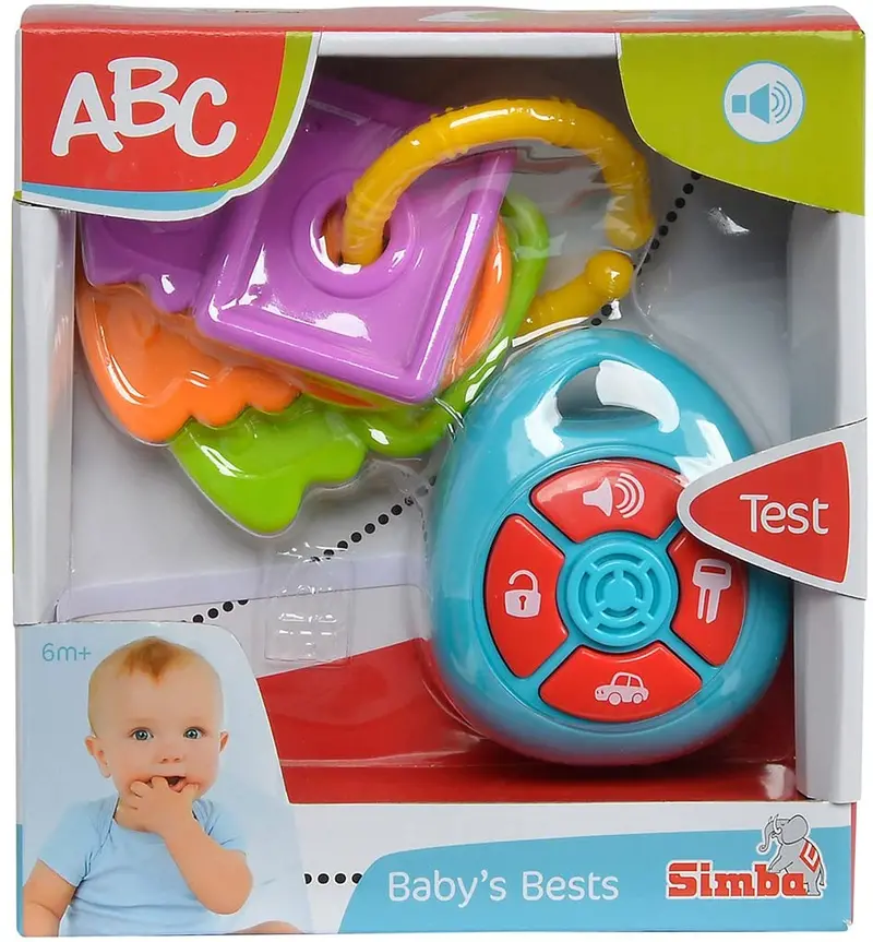 Simba Abc Car Key Learning Toy For Toddlers 1