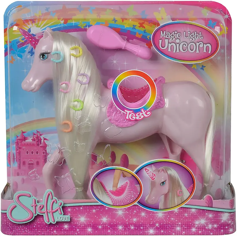 Simba Rainbow-Mane Unicorn Plush Toy 1