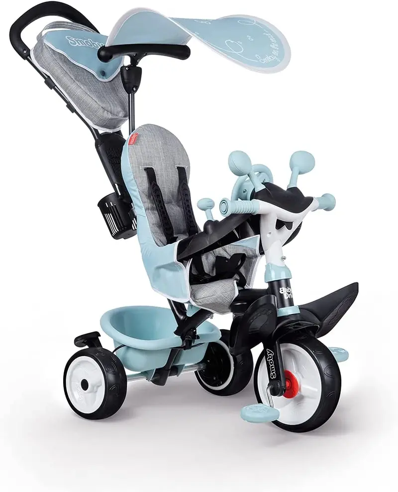 Smoby Baby Driver Plus Tricycle – Blue 1
