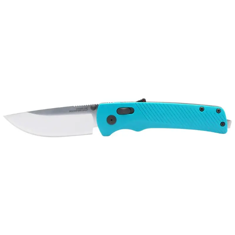 Sog Flash At Folding Knife – Petrol Green Grn Handle, D2 Steel Blade 1