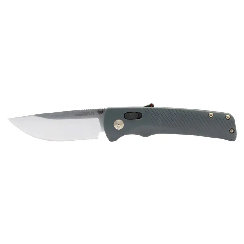Sog Flash At Satin Finish – Urban Gray Grn Handle, D2 Edge-Ready Blade 1