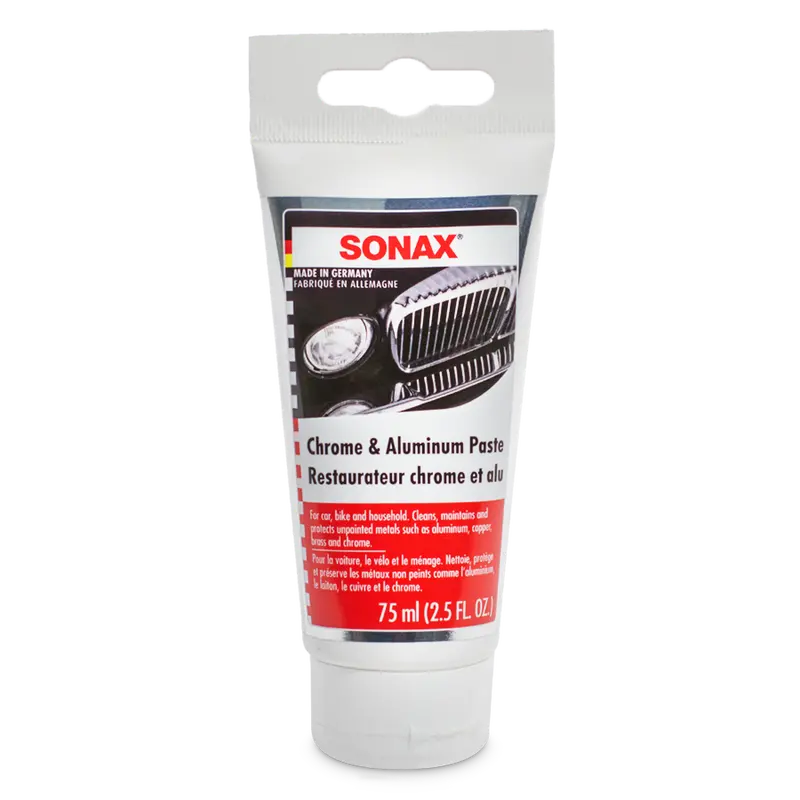 Sonax Chrome & Aluminum Polish – Restorative Paste For Metallic Surfaces 1