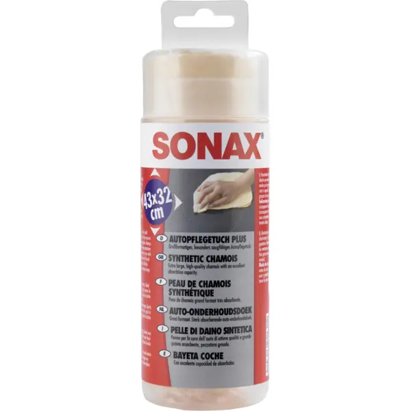 Sonax Synthetic Chamois Towel For Streak-Free Drying 1