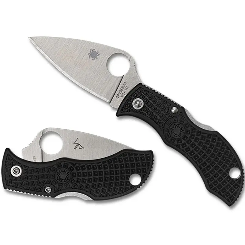 Spyderco Manbug Mbklf Pocket Knife – Black Handle 1