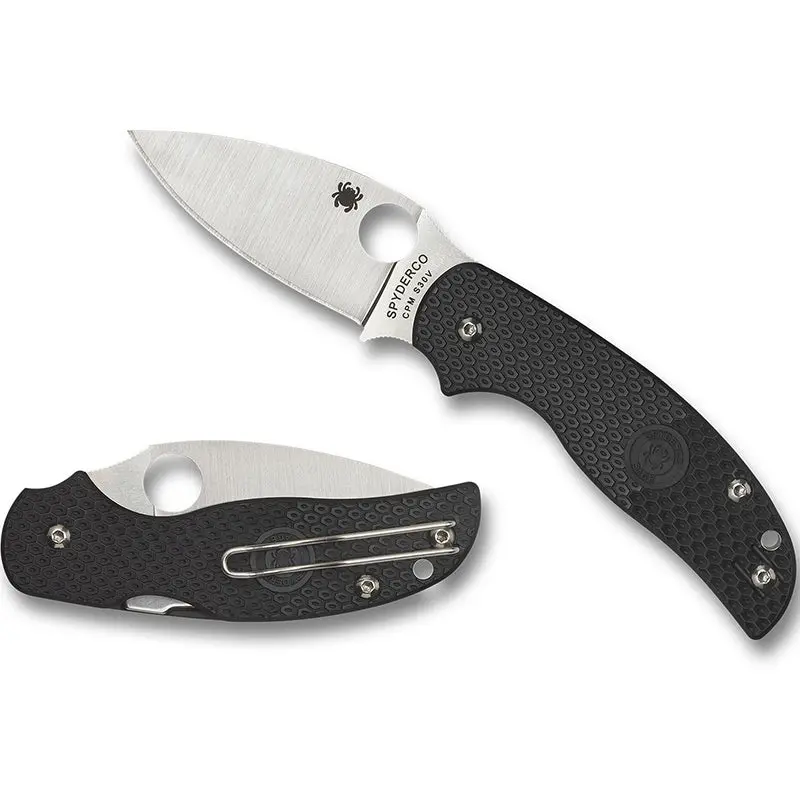 Spyderco Sage 5 Lightweight Tactical Folder (C123Pbk) 1