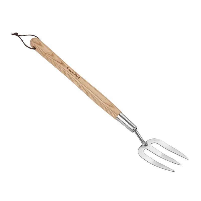 Stainless Steel Hand Fork – 22.6 Inch Ergonomic Garden Cultivator 1