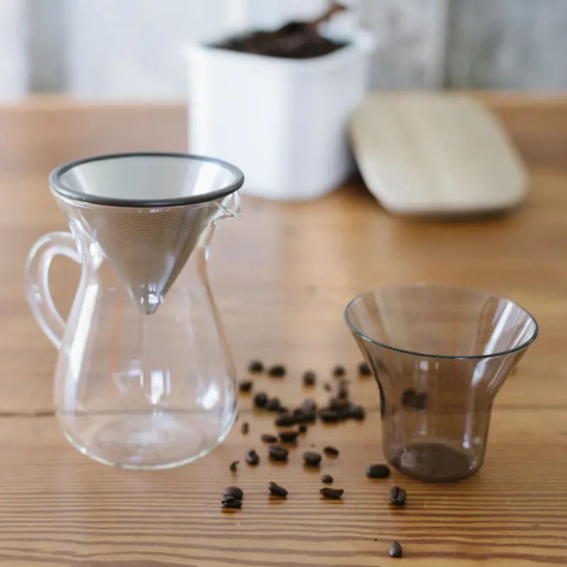 Stainless Steel Vacuum-Insulated Coffee Carafe Set 1