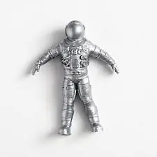 Stretchable Astronaut And Moon Figure Set 1