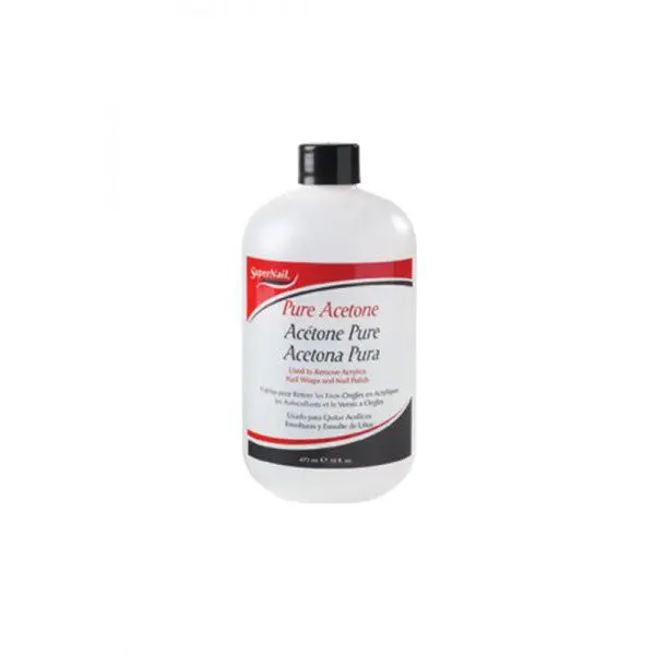 Supernail Pure Acetone – 16 Fl Oz 1