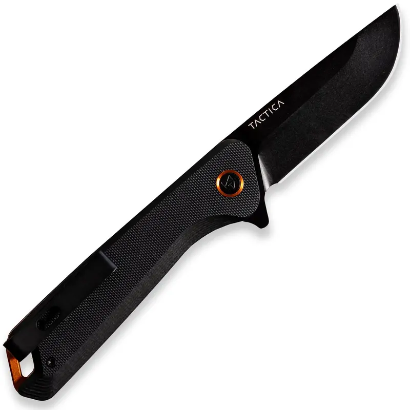 Tactica K.120 Flipper Knife – Stainless Steel Pocket Blade 1