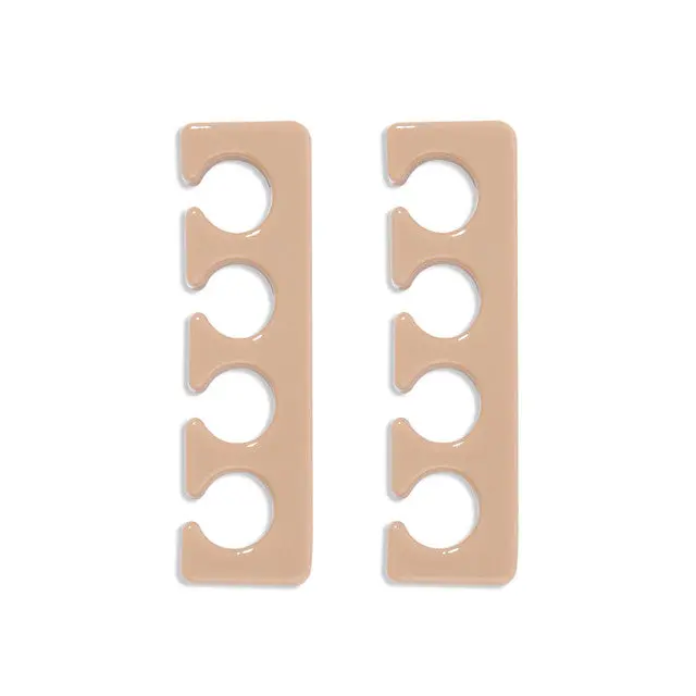The Gelbottle Reusable Silicone Toe Separators For Pedicures 1