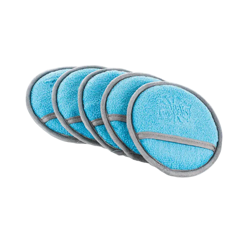 The Rag Company Round No-Soak 5" Applicator Pads – 5-Pack 1
