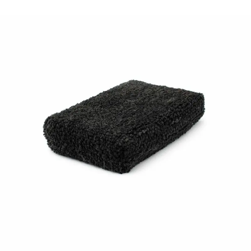 The Rag Company Terry Detailing Applicator Sponge – Black, 3" X 5" 1