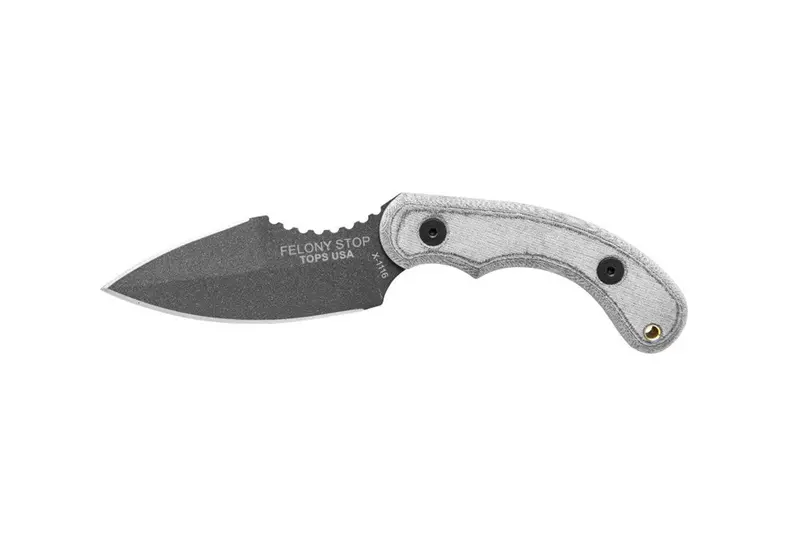Tops Felony Stop Tactical Fixed Blade Knife 1