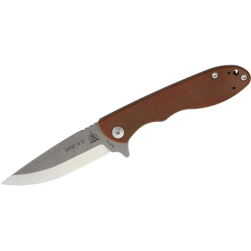 Tops Mini Scandi Folder 2.0 Pocket Knife 1