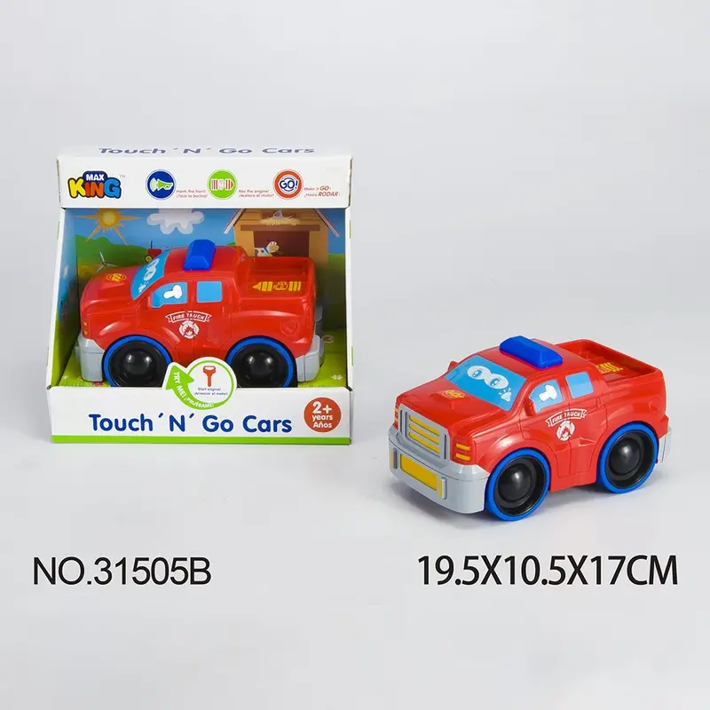 Touch 'N Go Public Services Vehicle Roll-Up Toy - Model 31505B 1