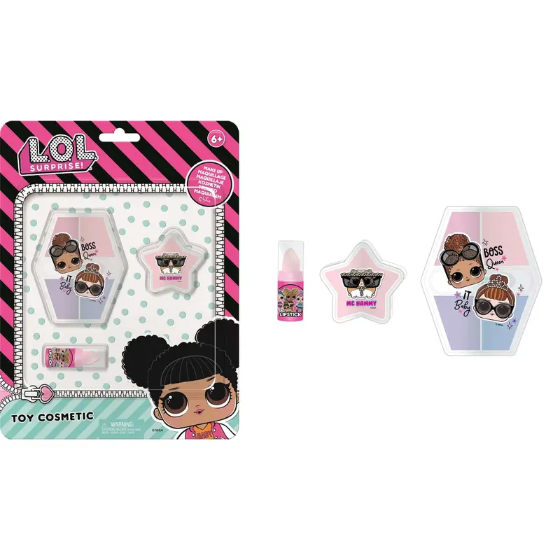 Triple-Variety Kids' Makeup Play Set 1