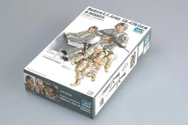 Trumpeter 1:35 Ch-47D Chinook Crew & U.S. Army Infantry Figures 1