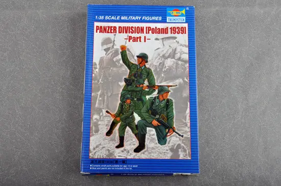 Trumpeter 1:35 Panzer Division – Poland 1939 (Part 1) Figure Kit 1