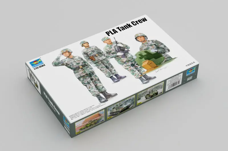 Trumpeter 1:35 Pla Tank Crew Figure Set 1