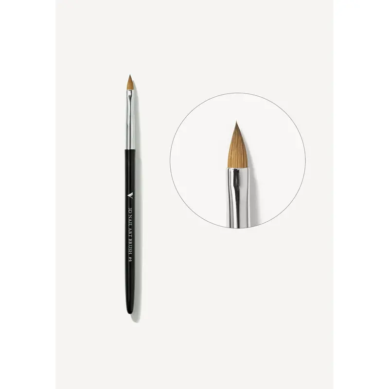 V Beauty Pure #4 Detailing 3D Nail Art Brush 1