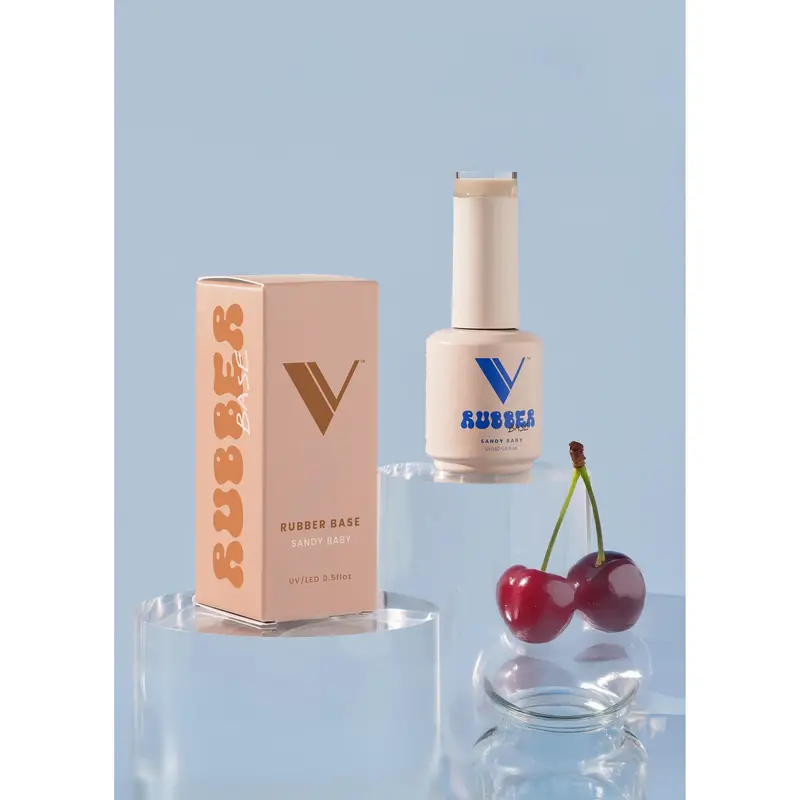 V Beauty Pure Rubber Base Coat – Sandy Baby Beige 1