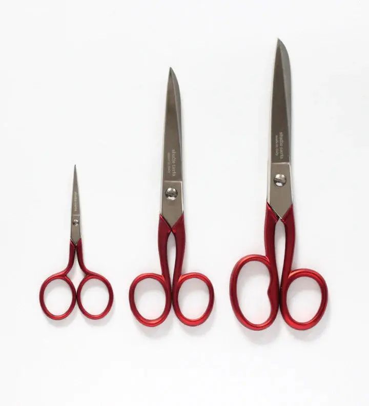 Vibrant Scarlet Red Scissors 1