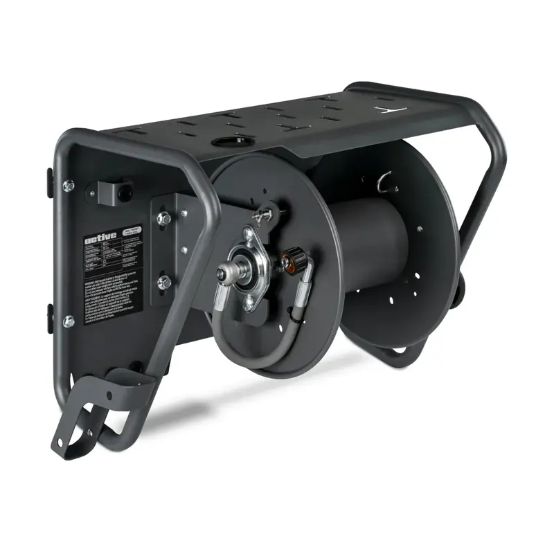 Wall-Mounted Active Hose Reel System 1