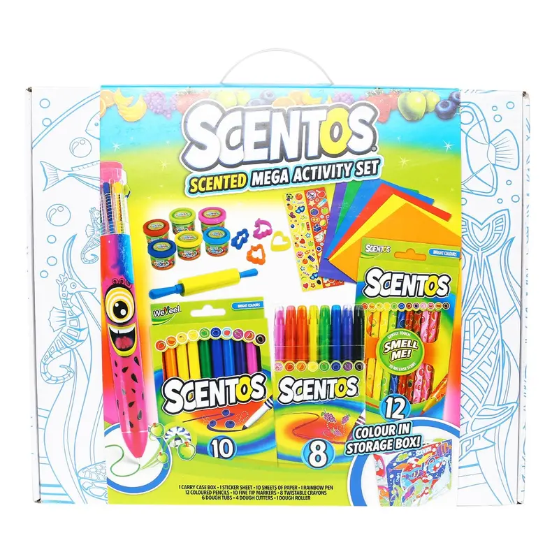 Weveel Scentos Coloring Workshop Kit – 30-Piece Multicolor Set 1