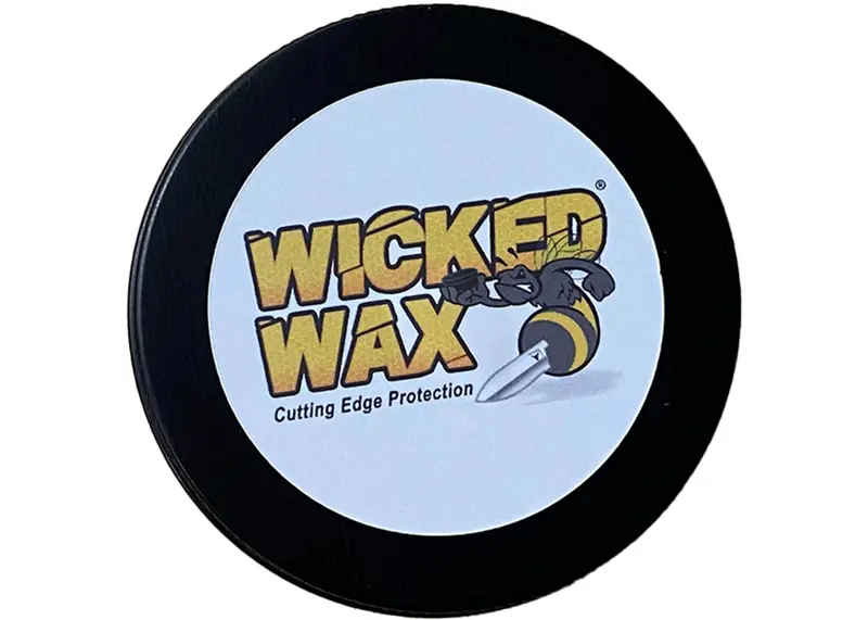 Wicked Wax 2 Oz Tin Of All-Natural Beeswax Polish 1