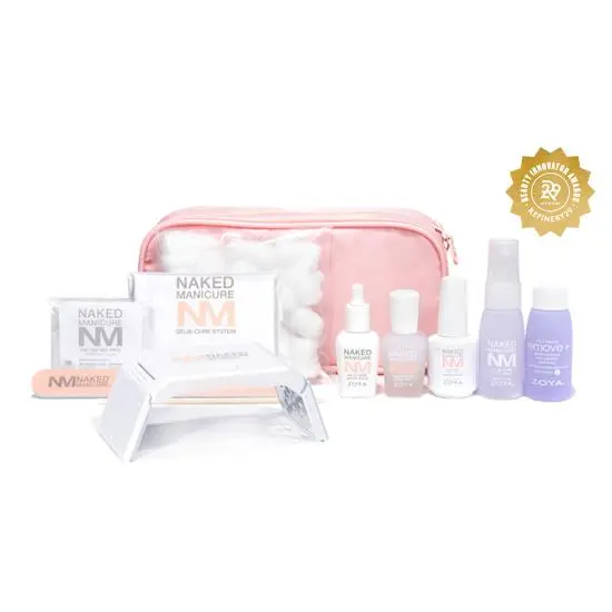 Zoya Gelie-Cure Foundation Kit – Includes Travel-Sized Led Lamp #Ztgcf01Tl 1