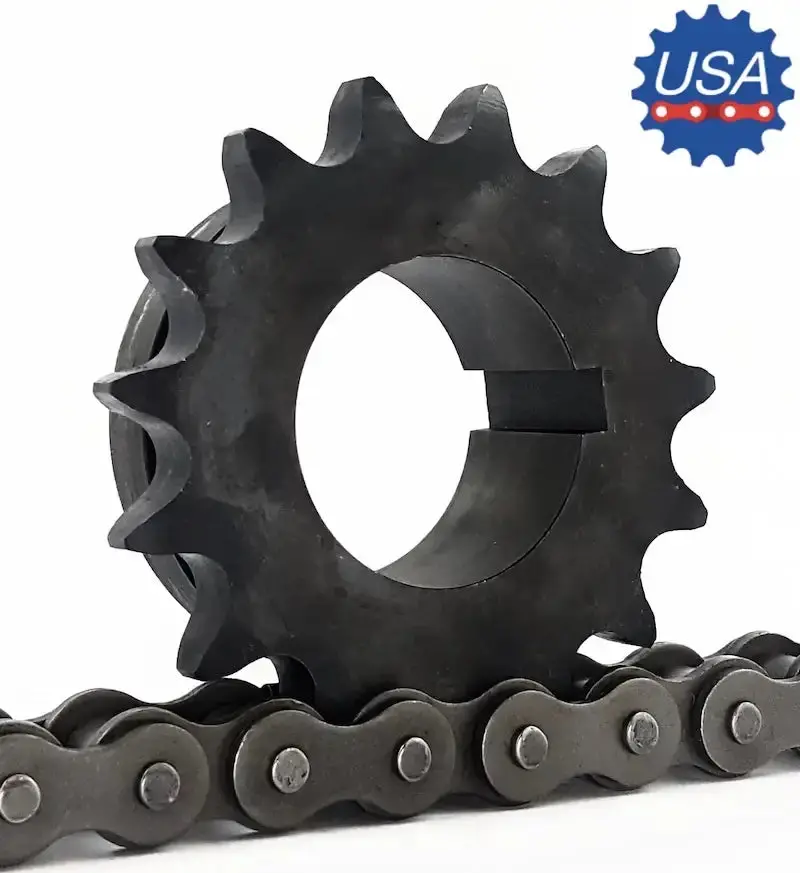 140R13H Taper-Bushed Sprocket – 140 Series, Removable Bushing Design 1