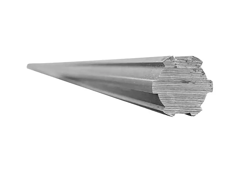 C45 Steel Spline Shaft — 34Mm Diameter, 6 Splines, 1000Mm Length 1