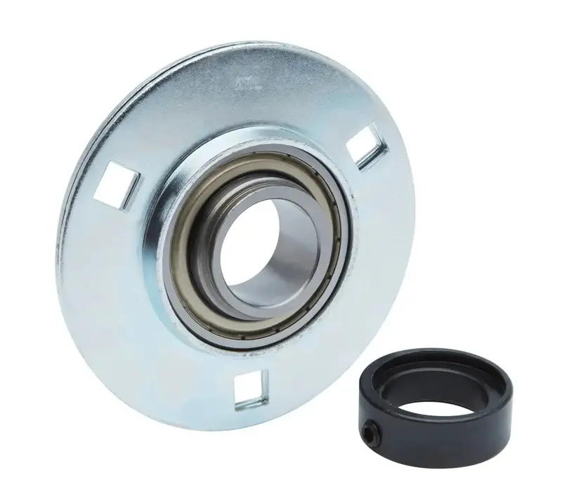 Sapf206-18 Stamped Steel Flange Bearing – 3-Bolt, 1-1/8" Bore 1