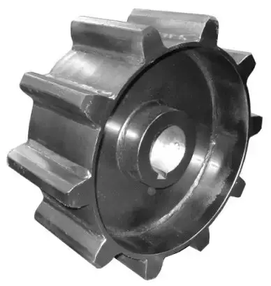 Wd120-6 Welded Steel Roller Chain Sprocket 1
